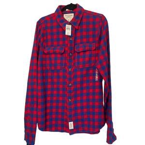 NWT Abercrombie & Fitch Men's Flanel " Muscle " Shirt Size XL